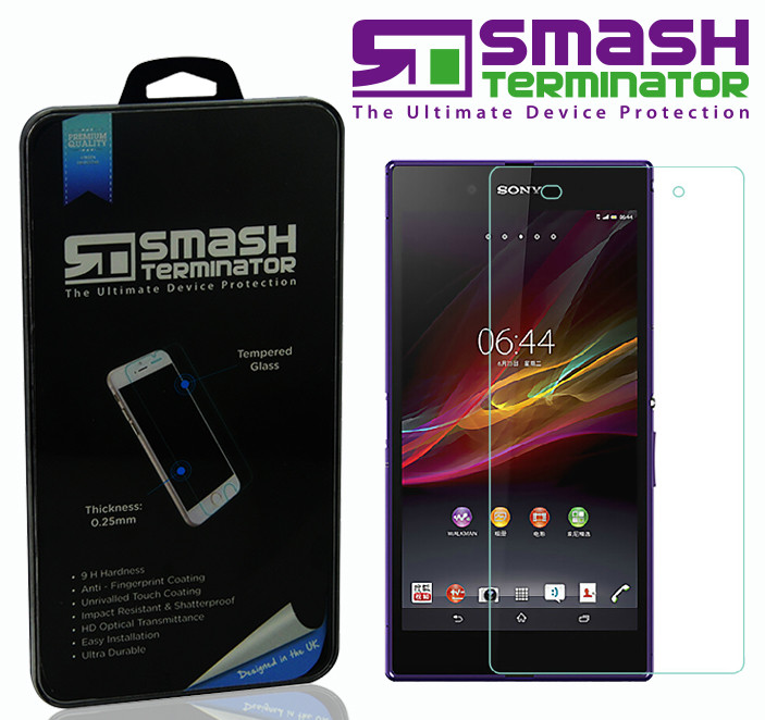 Smash Terminator Sony Xperia Z Tempered Glass Screen Protector