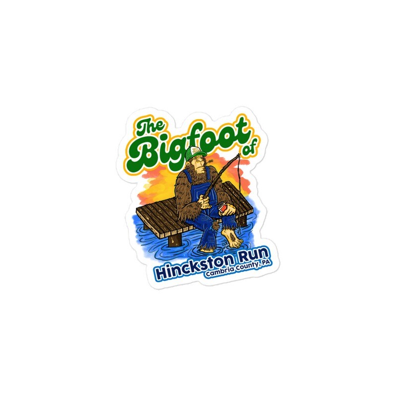 Bigfoot of Hinckston Run Stickers