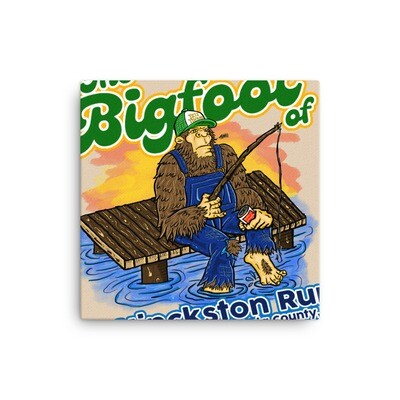 Bigfoot of Hinckston Run Canvas