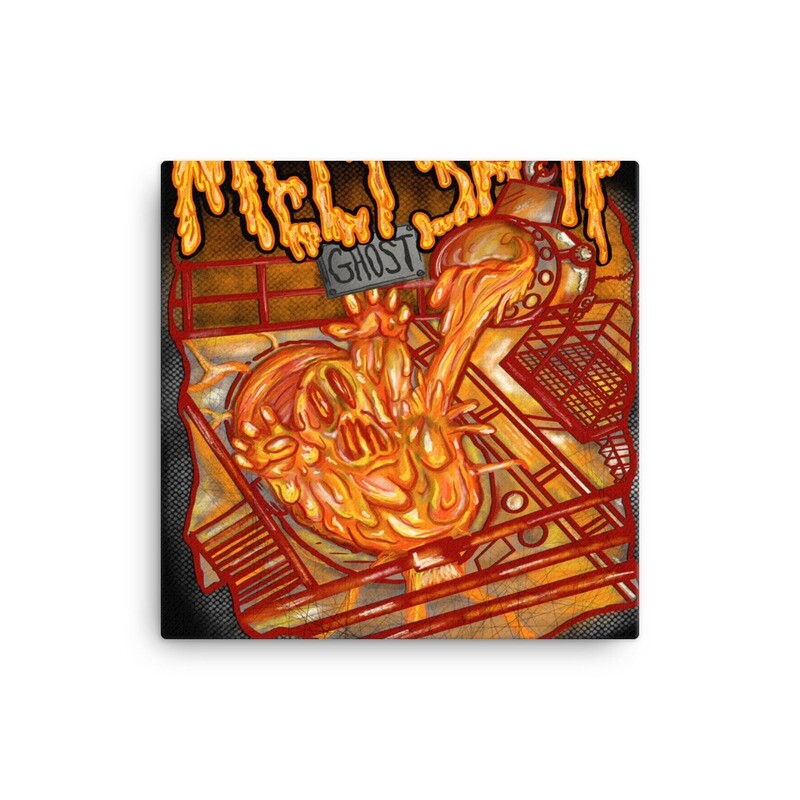 Melt Shop Ghost Canvas