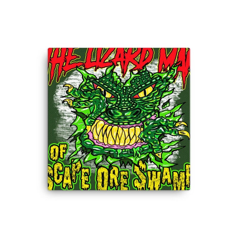 Lizard Man Canvas
