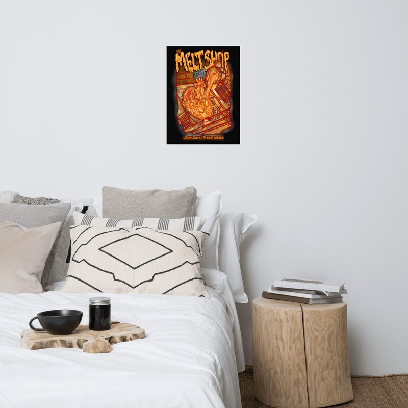 Melt Shop Ghost Poster 18x24