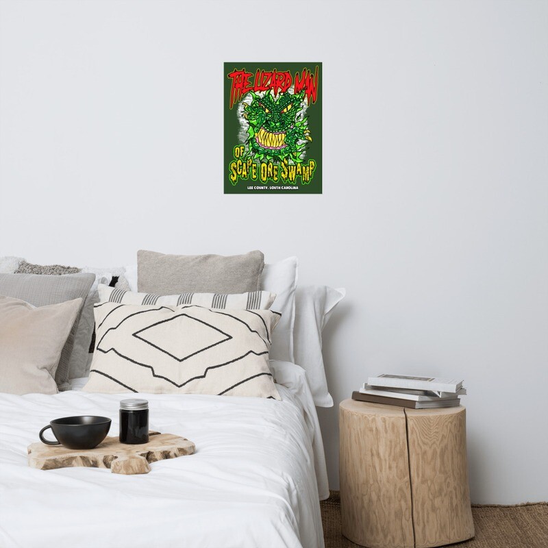 Lizard Man Poster 18x24