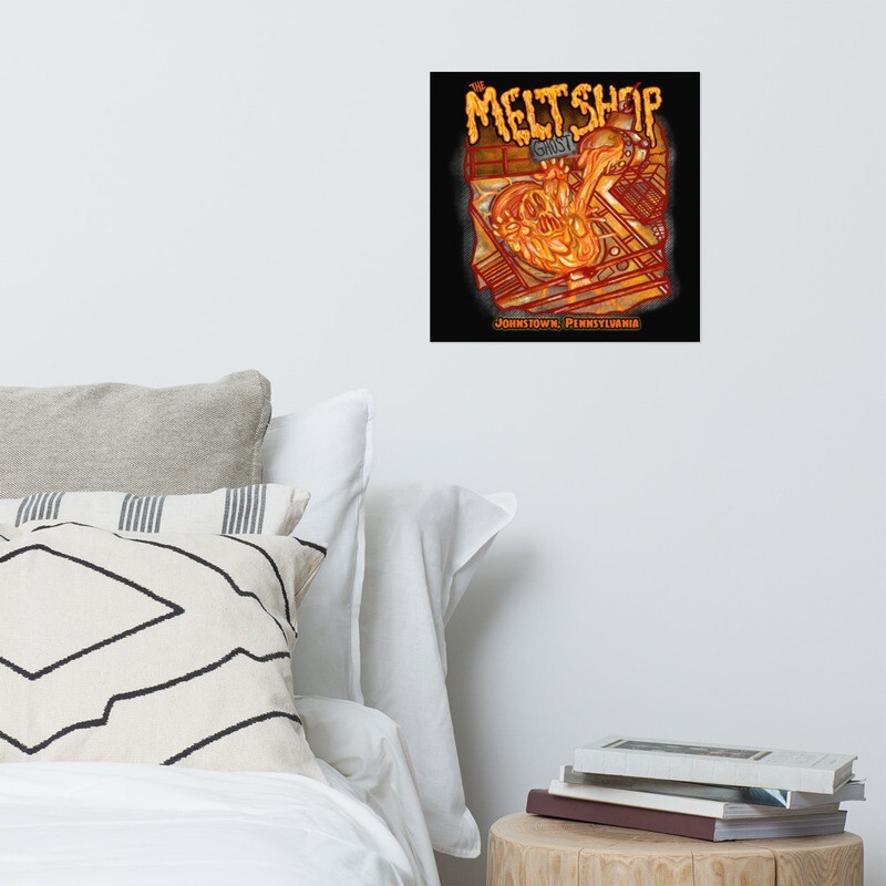 Melt Shop Ghost Poster Even