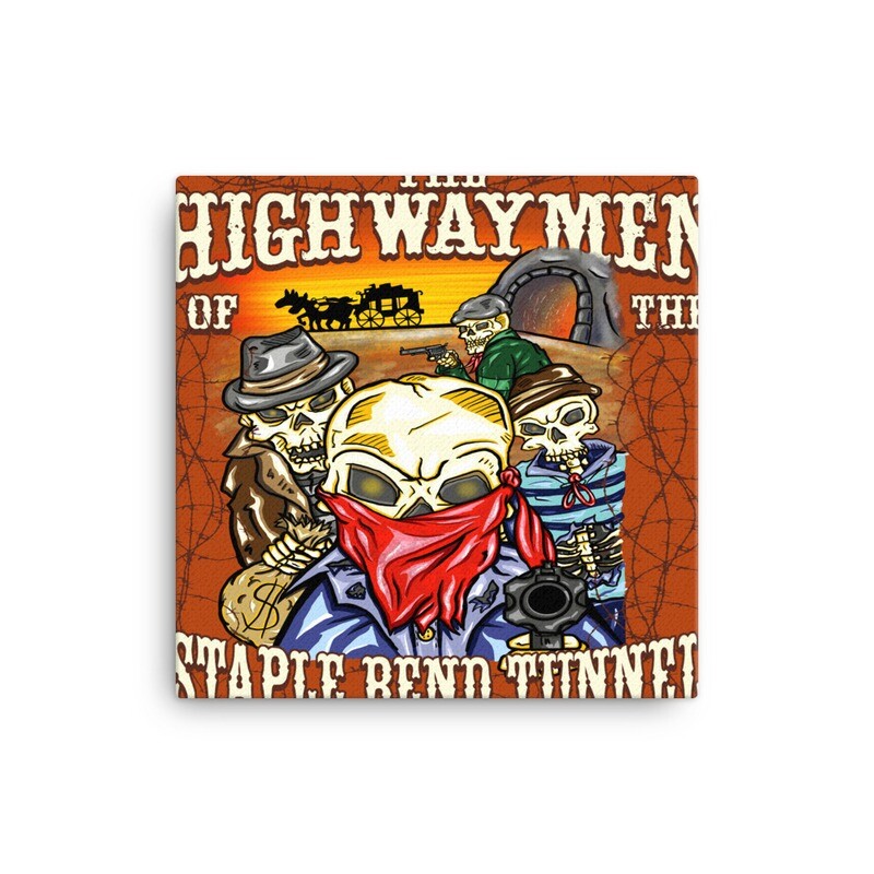 Highwaymen of Staple Bend Canvas