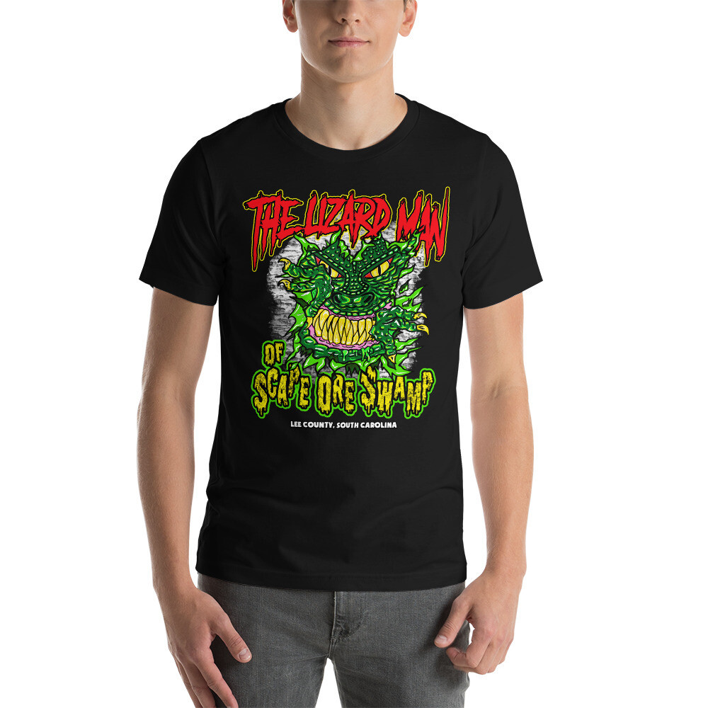 Blackout Lizard Man, Size: XS