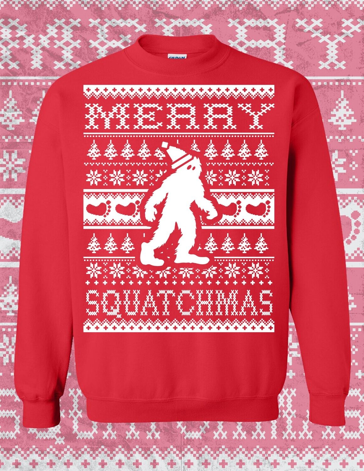 Merry Squatchmas Holiday Sweater