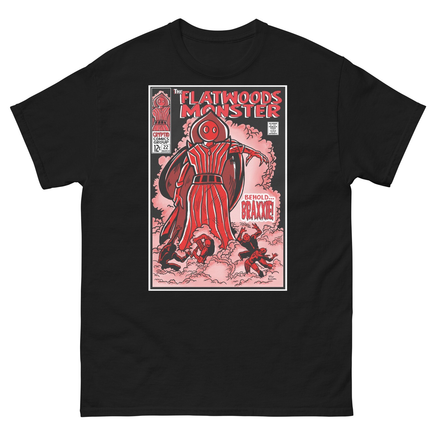 Behold...The Flatwoods Monster (4XL & 5XL), Color: Black, Size: 4XL