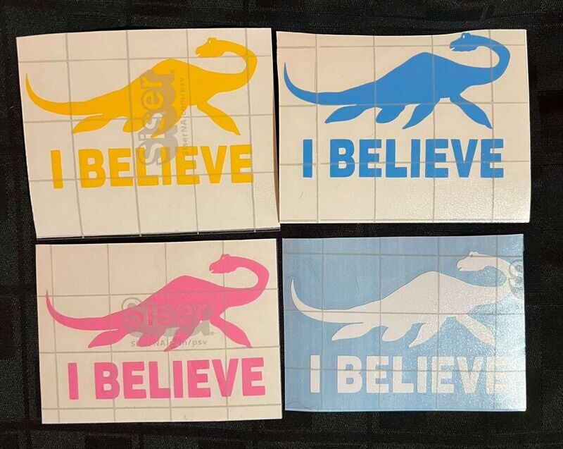 Nessie Vinyl Decal