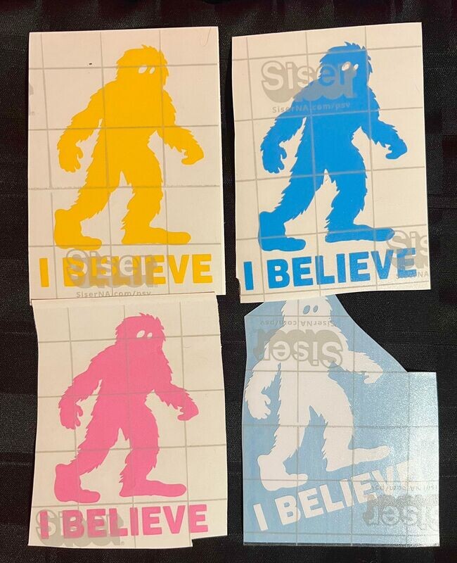 Bigfoot Vinyl Decal