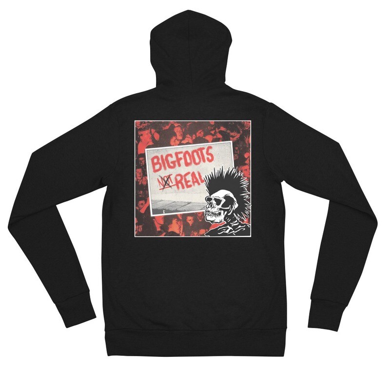 Bigfoot's Not Real Zip Hoodie