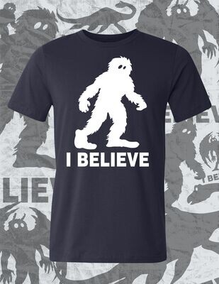 I Believe Bigfoot (Dark Shirts)