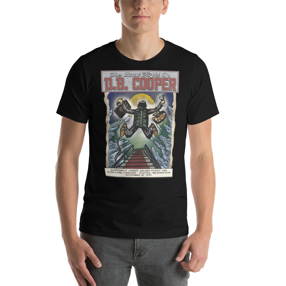 The Last Flight Of DB Cooper, Color: Black, Size: XS