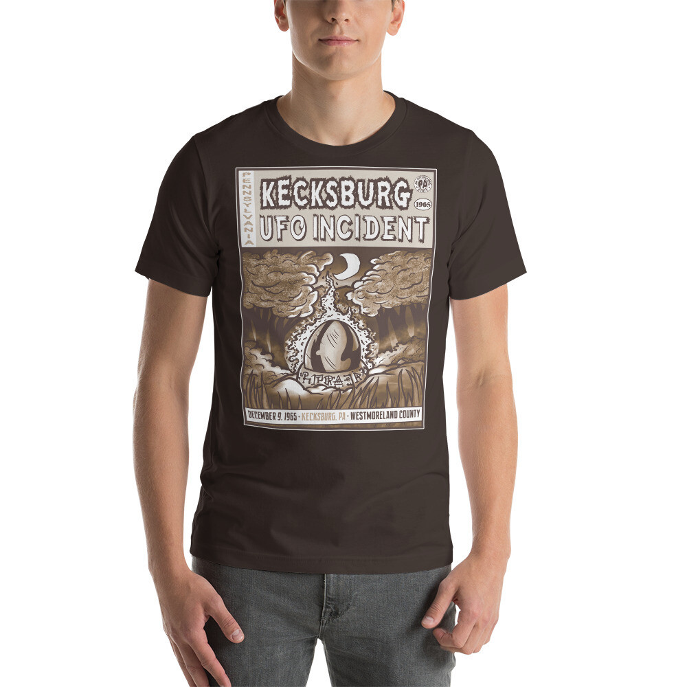 Kecksburg UFO Incident (Vintage), Color: Brown, Size: S