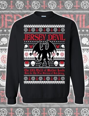 Jersey Devil Holiday Sweatshirt (Darks)