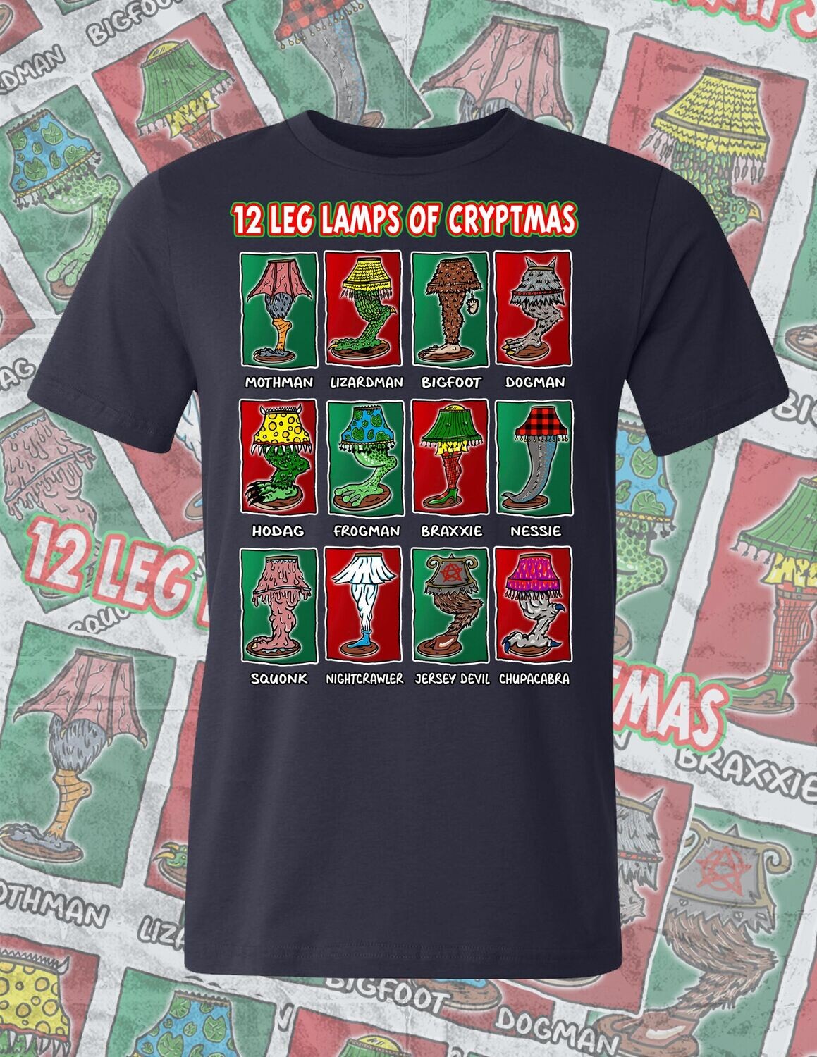 12 Leg Lamps of Cryptmas