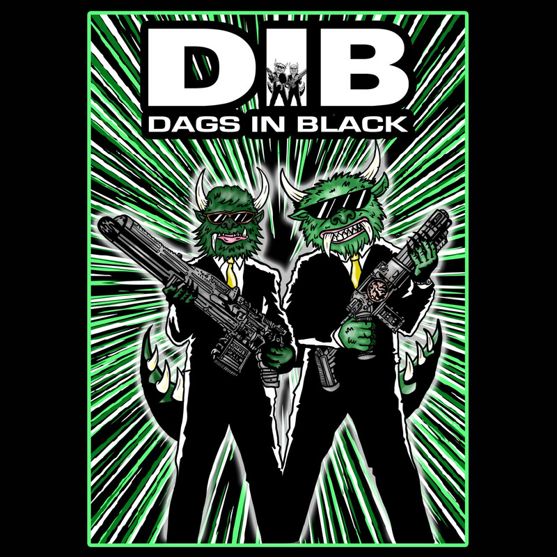 Dags In Black