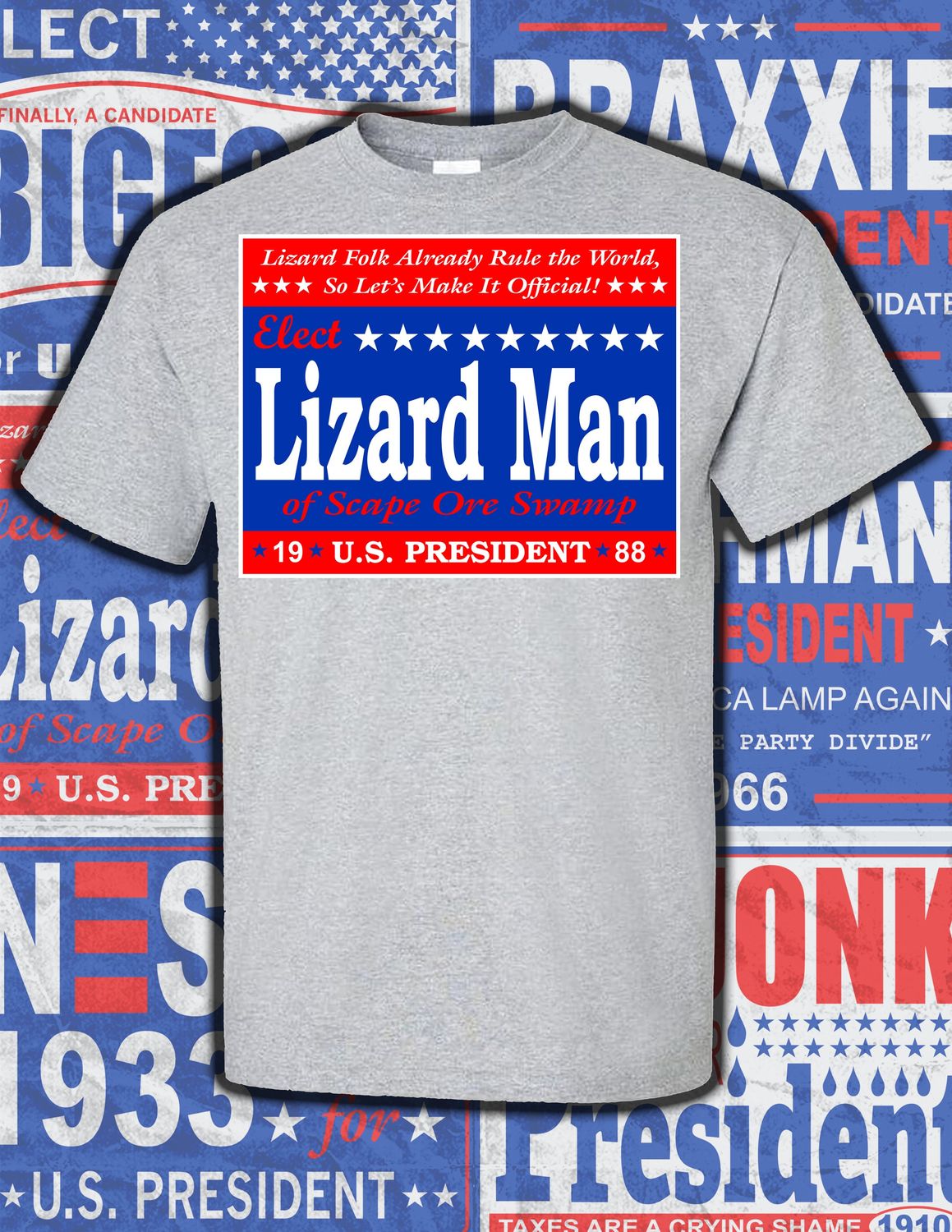 Vote Lizard Man
