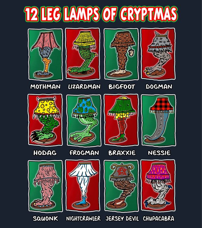 12 Leg Lamps Of Cryptmas