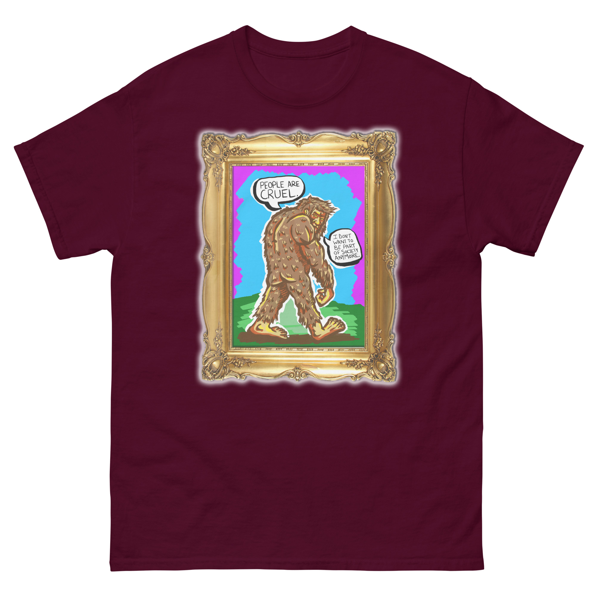 Sad Bigfoot Tee