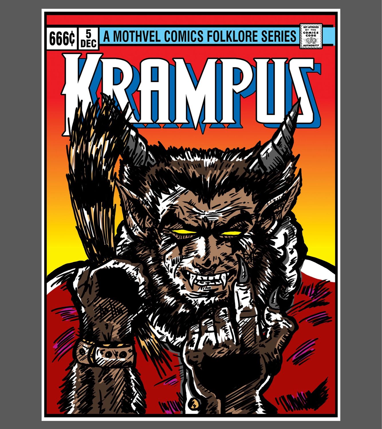 Krampus Comic Cover