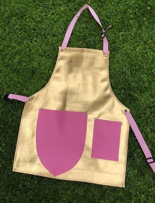 BASICS - Dorado con fucsia