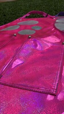 MERMAID - Fucsia glitter burbujas