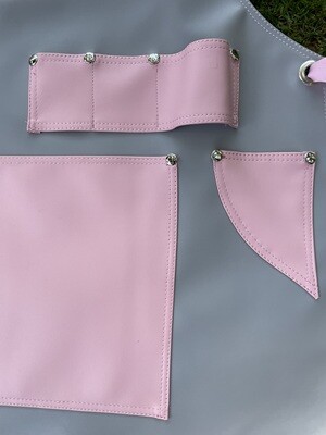 BASICS - Gris con rosa