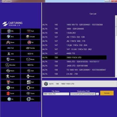 Software Cartuning