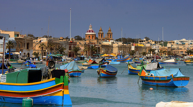 Blue Grotto &amp; Sunday Market at Marsaxlokk