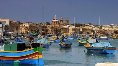 Blue Grotto &amp; Sunday Market at Marsaxlokk