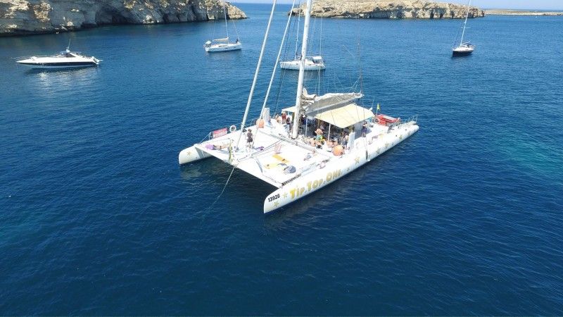 Private Catamaran Full Day Luxury Charter TIP TOP ONE