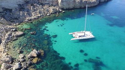 Private Catamaran Full Day Luxury Charter TIP TOP ONE
