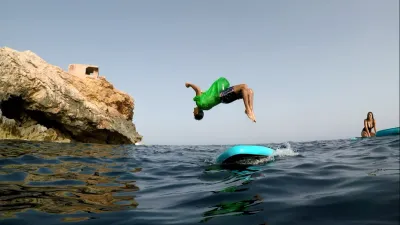 Outdoor Adventure Stand Up Paddleboarding