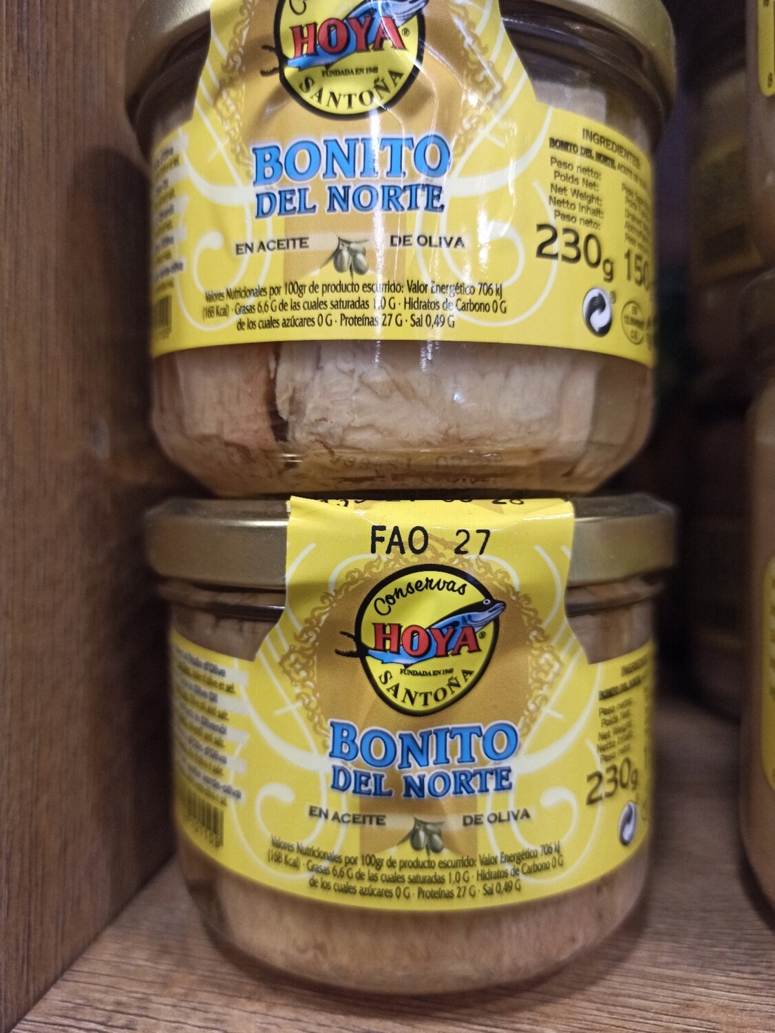 Bonito en Aceite de Oliva 230 gr.