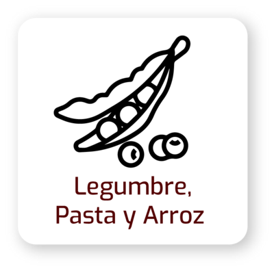 Legumbre, Pasta y Arroz