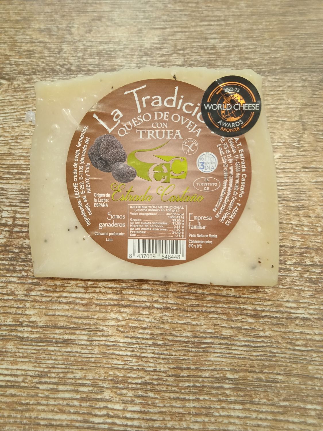 Queso de Oveja con Trufa