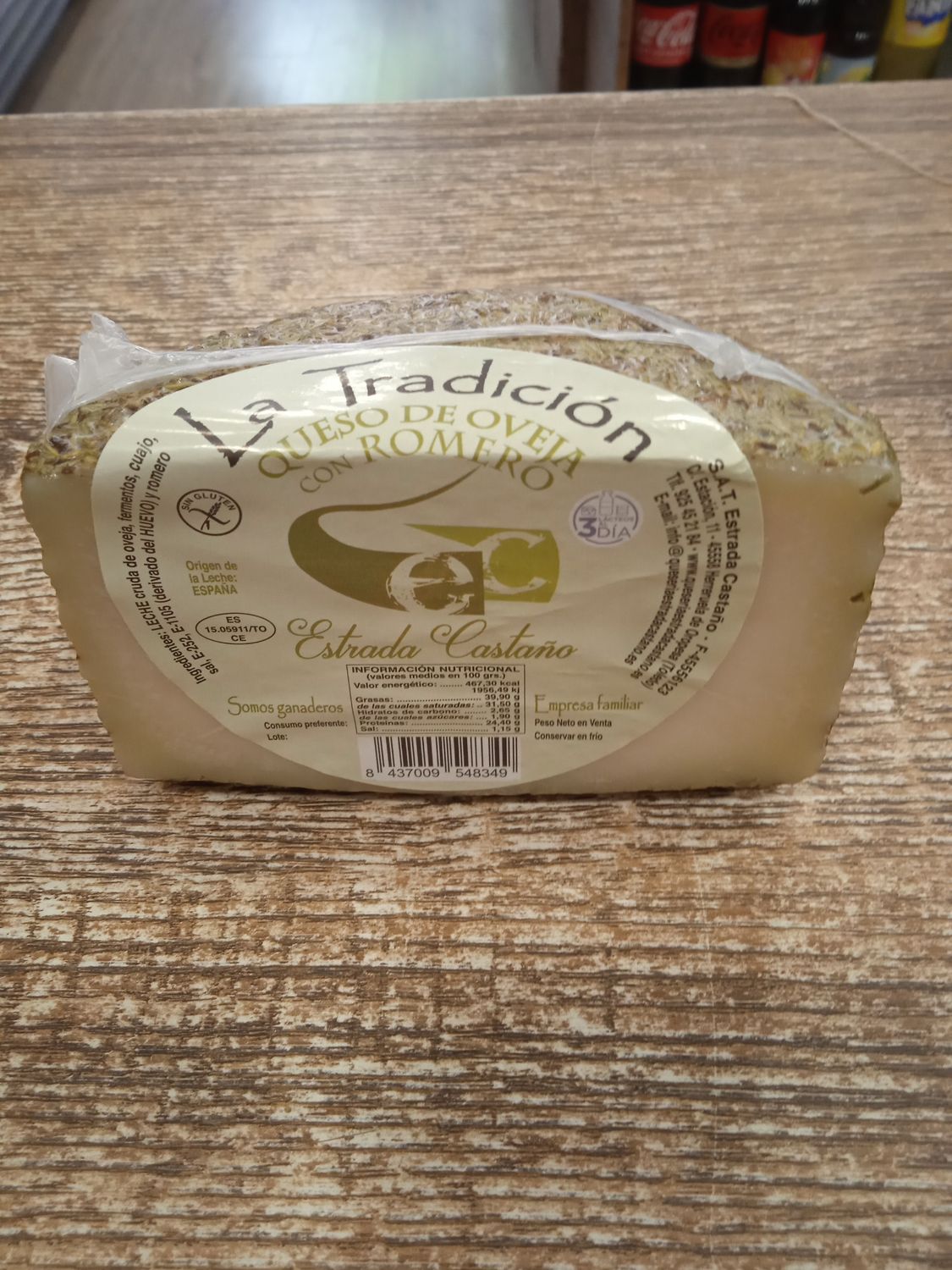 Queso de Oveja con Romero