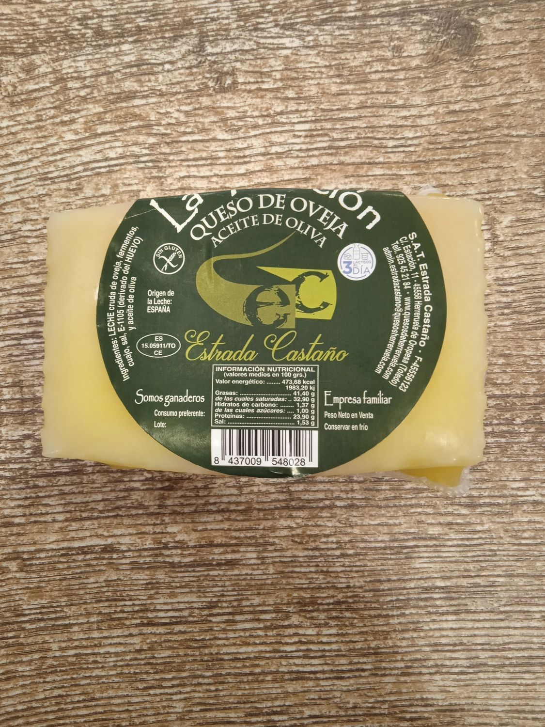 Queso de Oveja Aceite de Oliva 