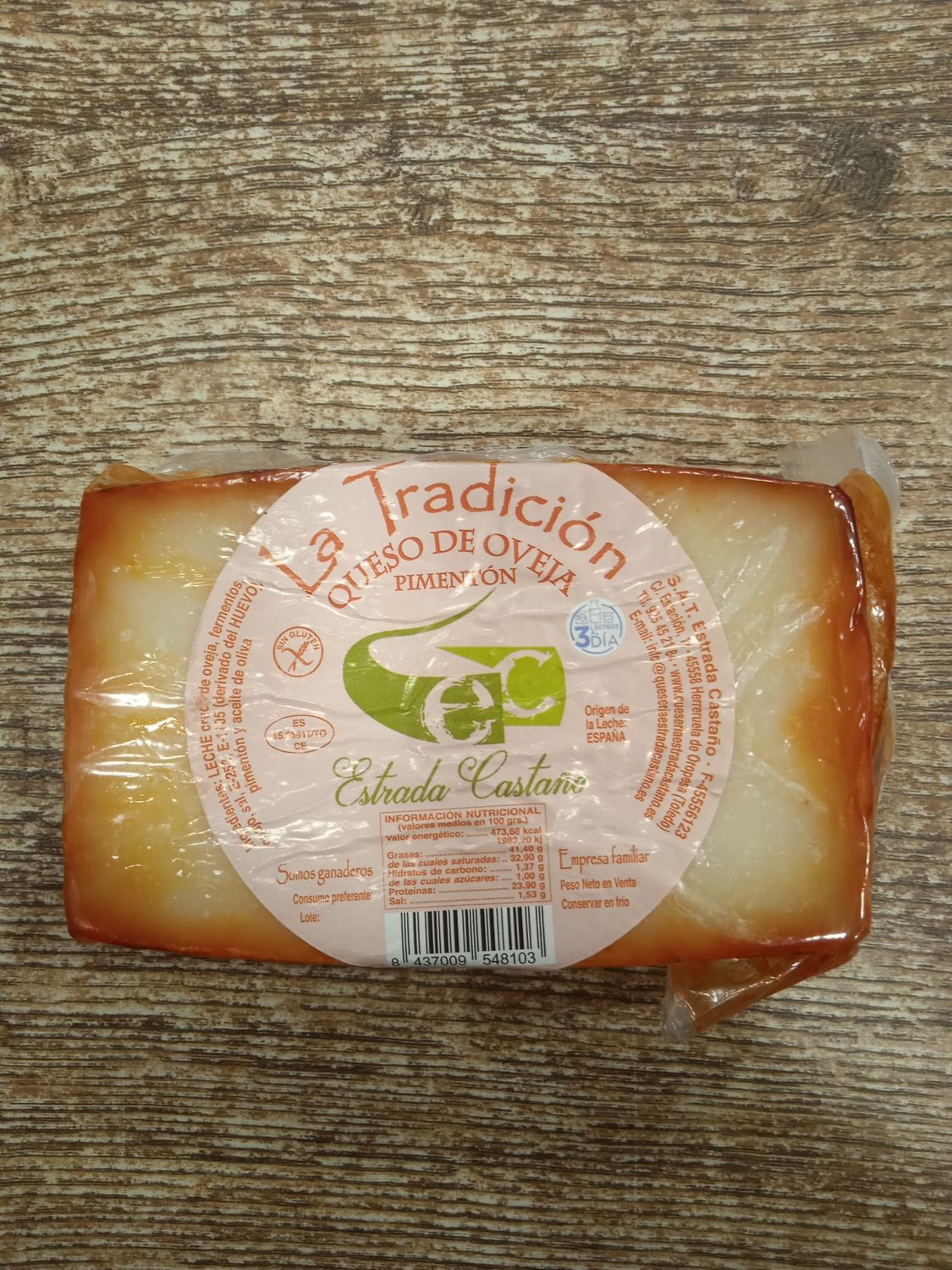 Queso de Oveja al Pimentón 