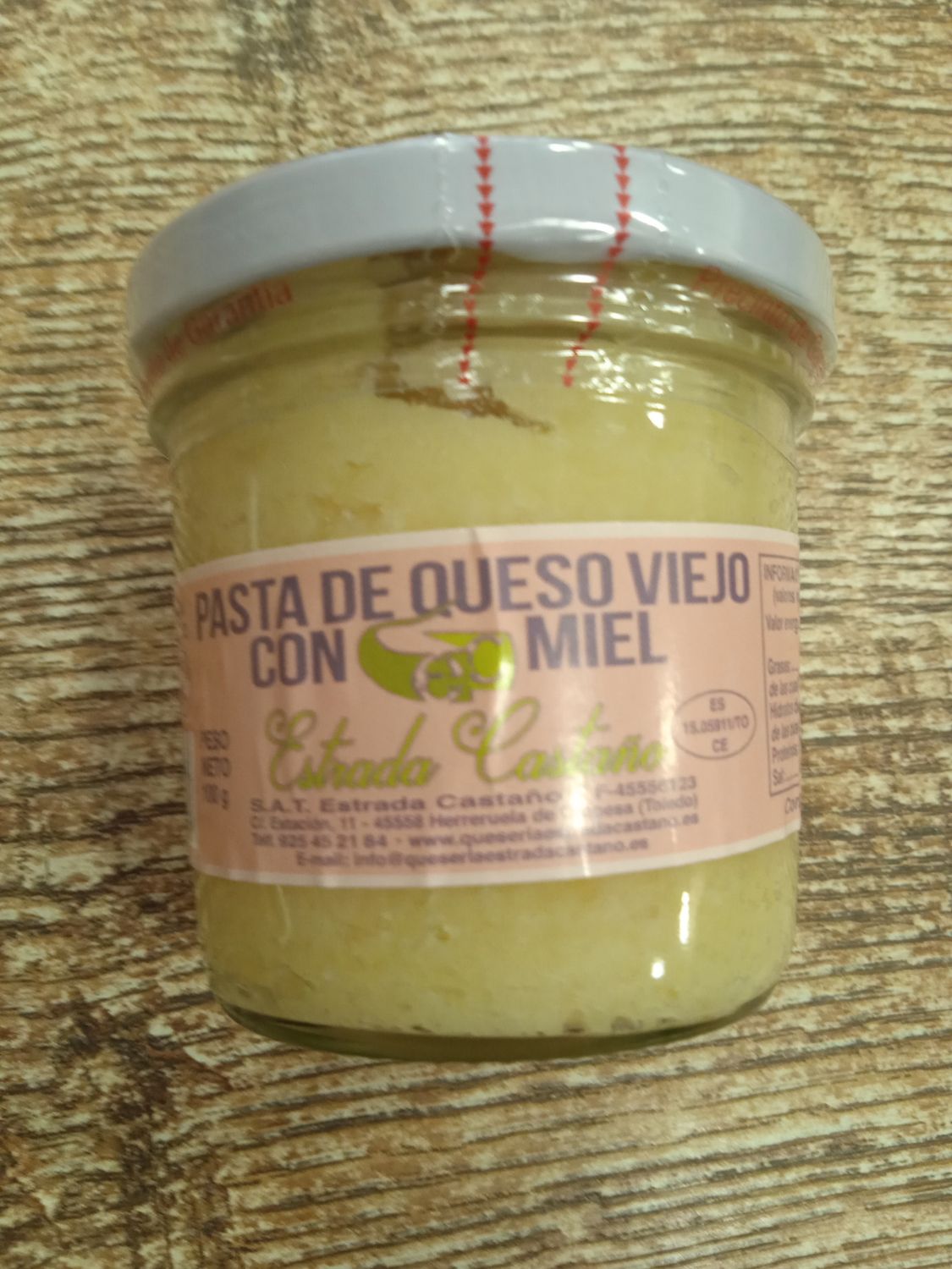 Queso  de Oveja Viejo con Miel (Pasta)
