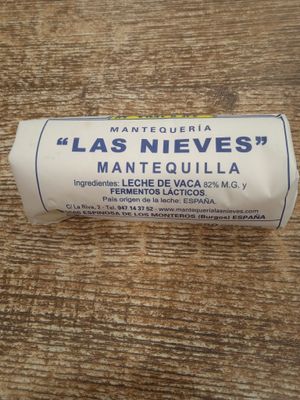 Mantequilla Las Nieves