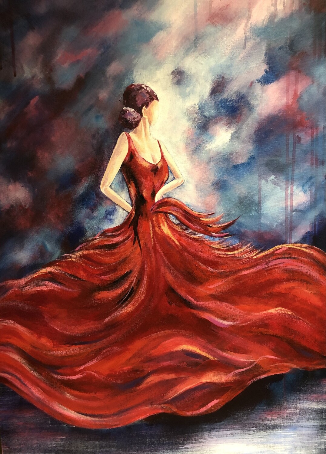 Spanish Dancer 51cm x 66cm