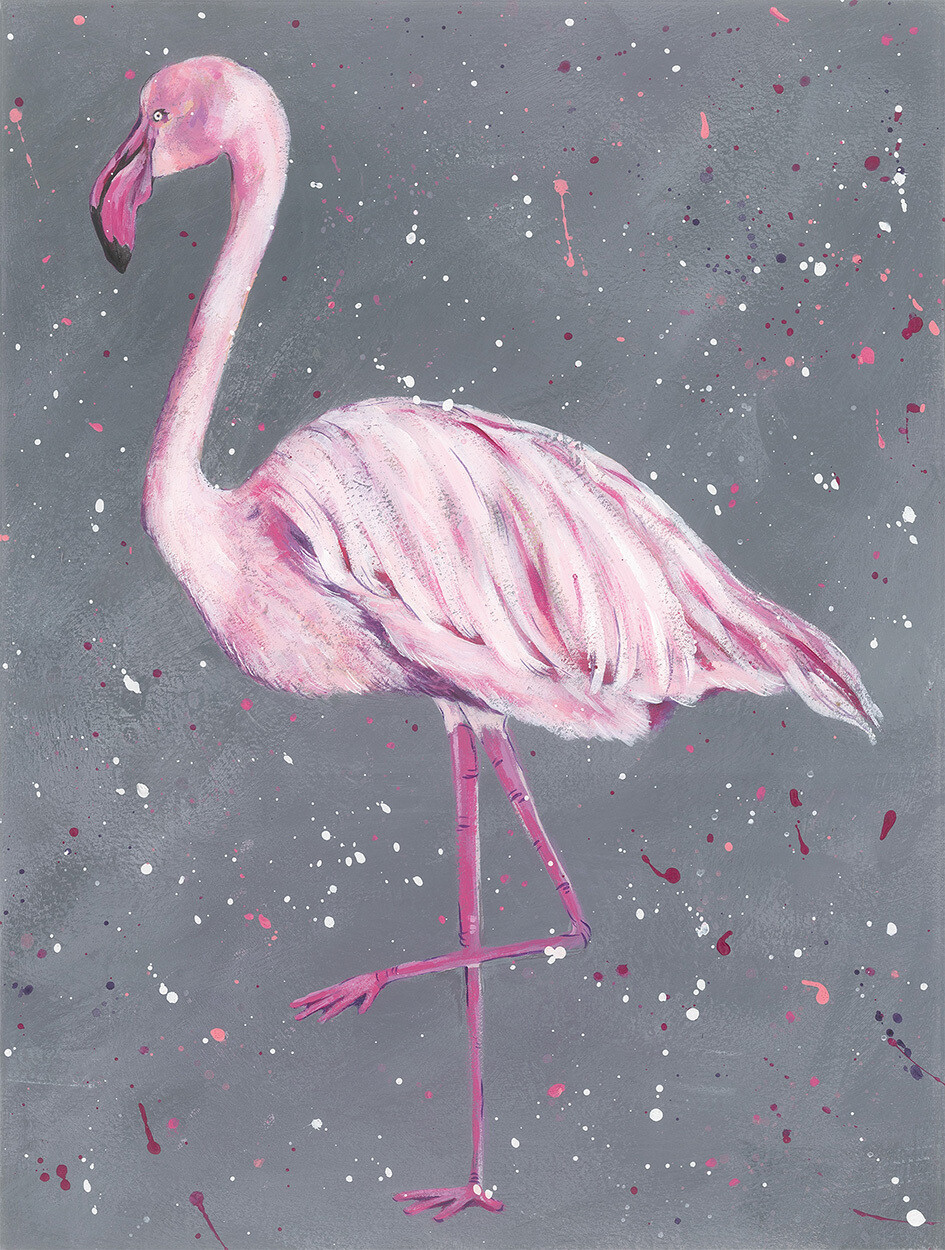 Flamingo A3 Print