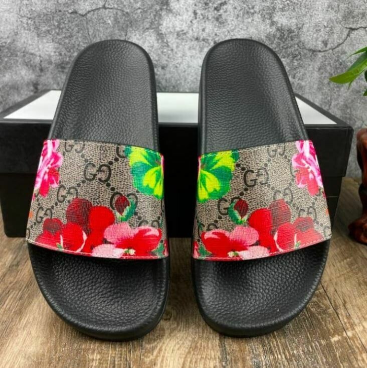 GG Blooms Supreme Slide Sandal