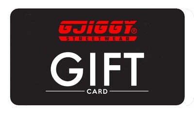 GJIGGY® STREETWEAR - GIFT CARD