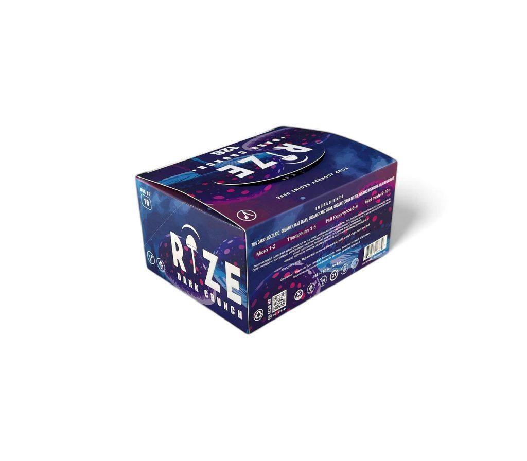 Shop RIZE Dark Crunch Chocolate Bars
