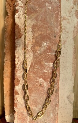 Chain Link Choker Necklace