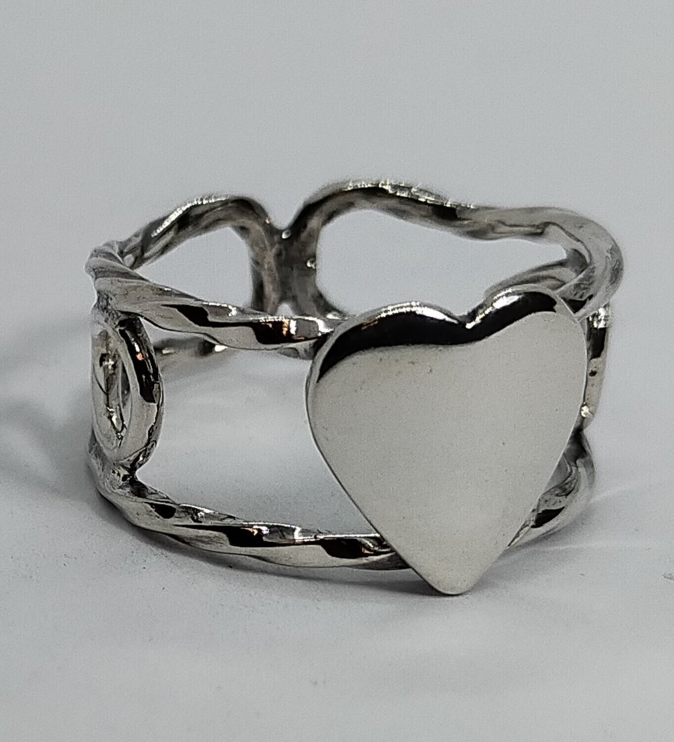 Anillo de plata Corazón