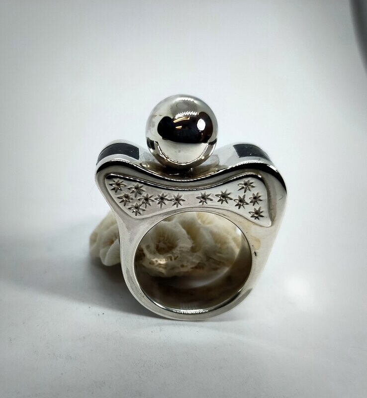 Anillo de plata